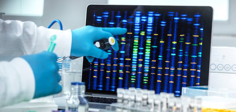 DNA testing. | Newsreel