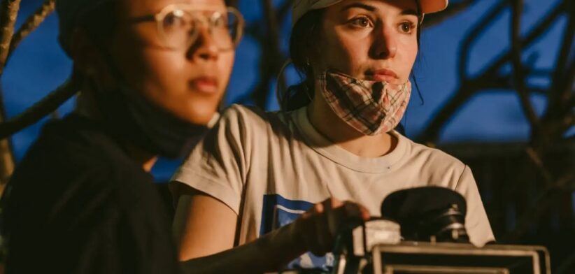 Behind-the-scenes on short film When The Sky Was Blue. | Newsreel