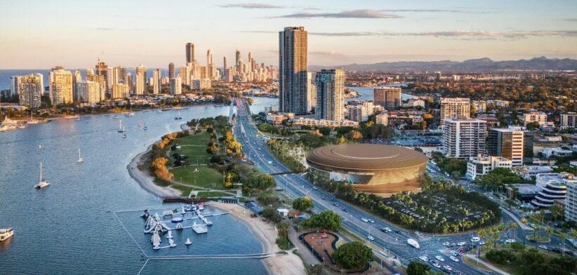 An artist's impression of the Gold Coast Arena | Newsreel