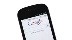 Google on phone. | Newsreel