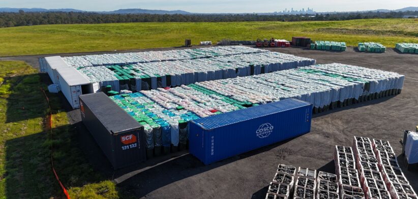 Brisbane City Council green bins. | Newsreel