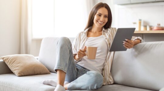 Happy reader.
