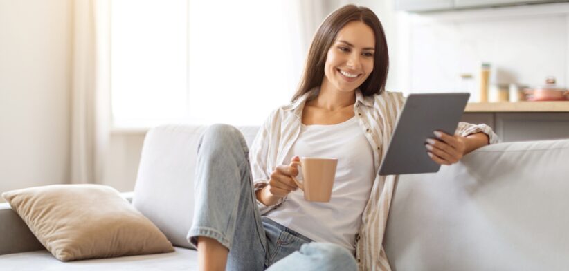 Happy reader.