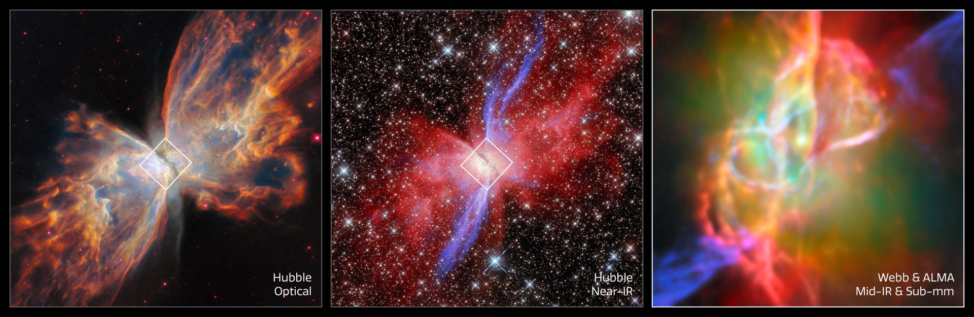 Hubble Butterfly Nebula