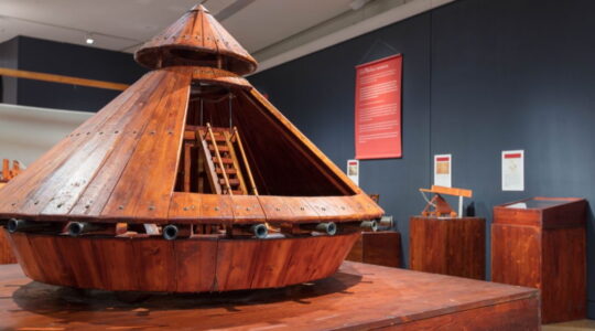 Up close with the genius of Leonardo Da Vinci