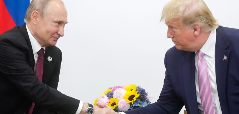 Putin and Trump. | Newsreel
