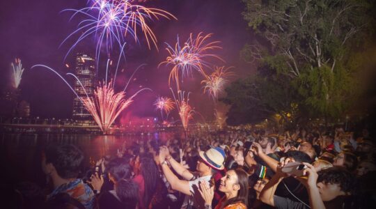 Best viewing spots for drone-enhanced Brisbane Riverfire