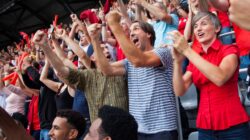 Sports fans. | Newsreel