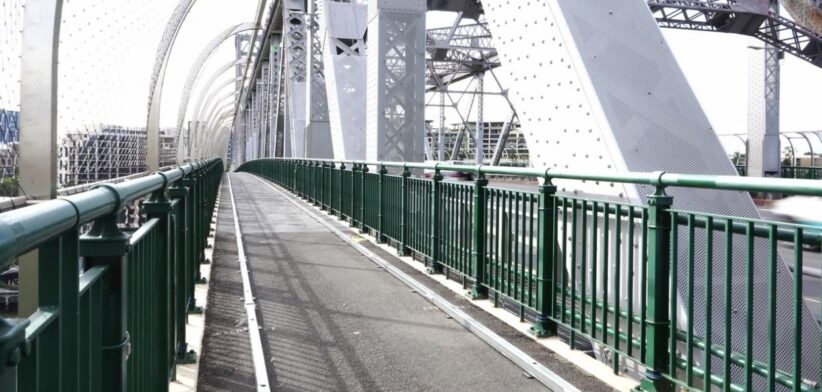 Story Bridge footpath repairs. | Newsreel