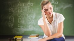 Stressed teacher. | Newsreel