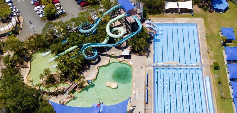 Chermside Aquatic Centre, Brisbane, Queensland. | Newsreel