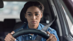 Traffic jams, routine commute, problems and tired driver