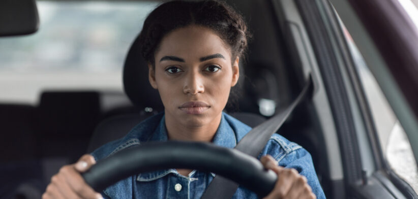 Traffic jams, routine commute, problems and tired driver