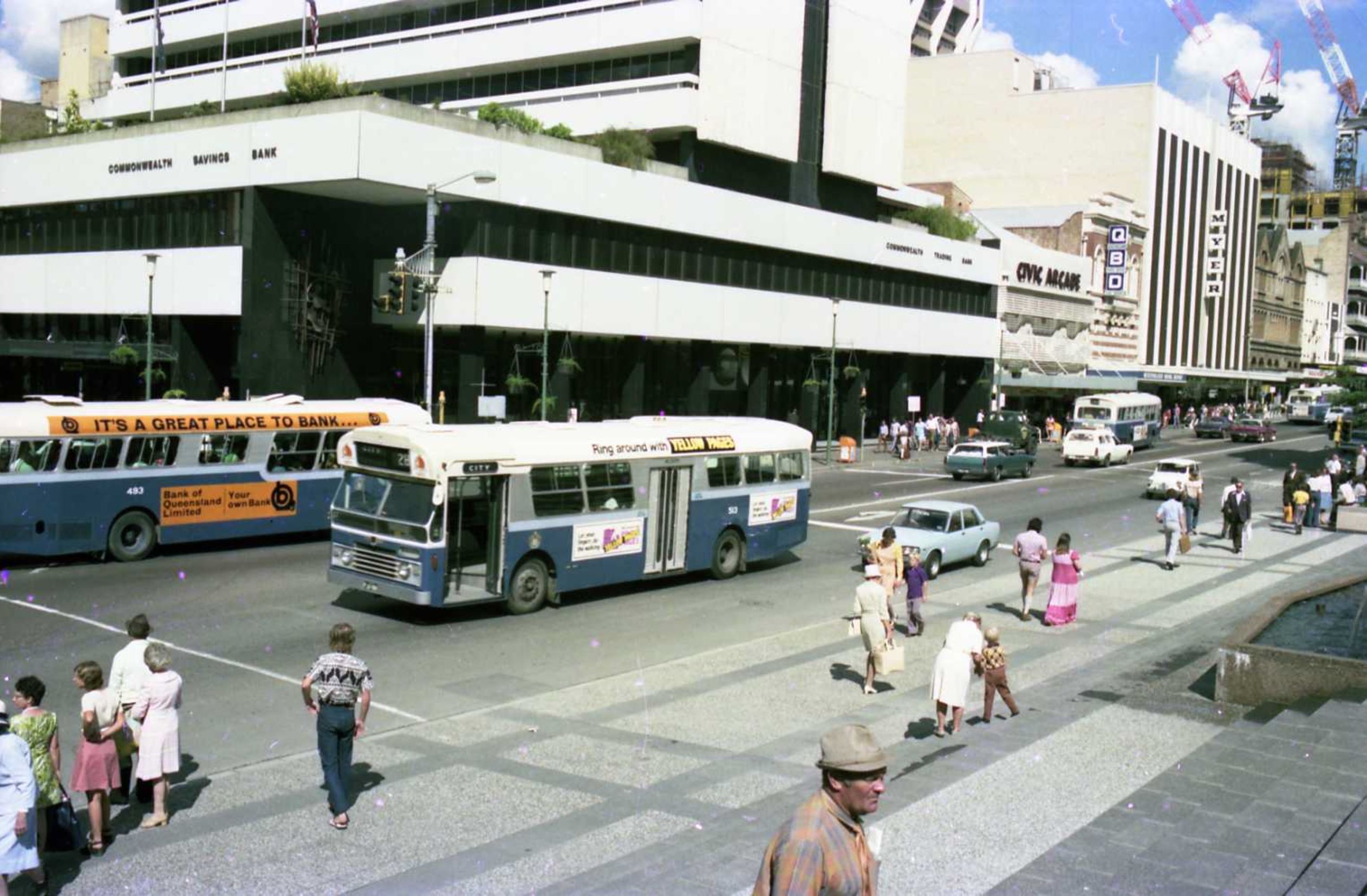 Adelaide Street, Brisbane, 1975. | Newsreel