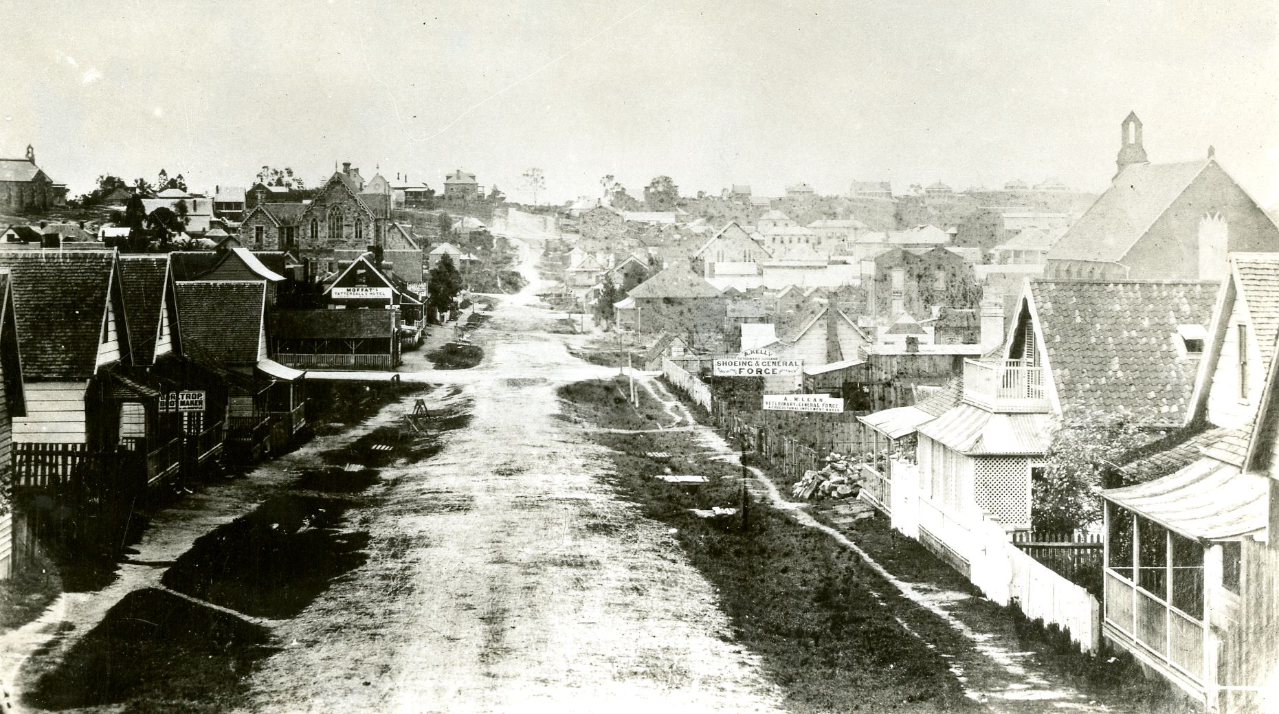 Adelaide Street, Brisbane, 1864. | Newsreel
