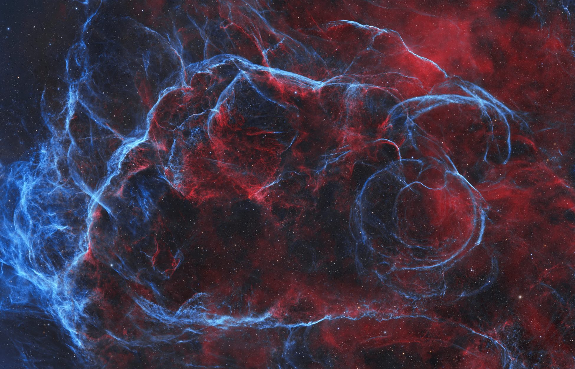Honourable mention in the David Malin Award's Wide-field category: Rod Prazeres, “A Supernova’s Legacy – Vela SNR”. | Newsreel
