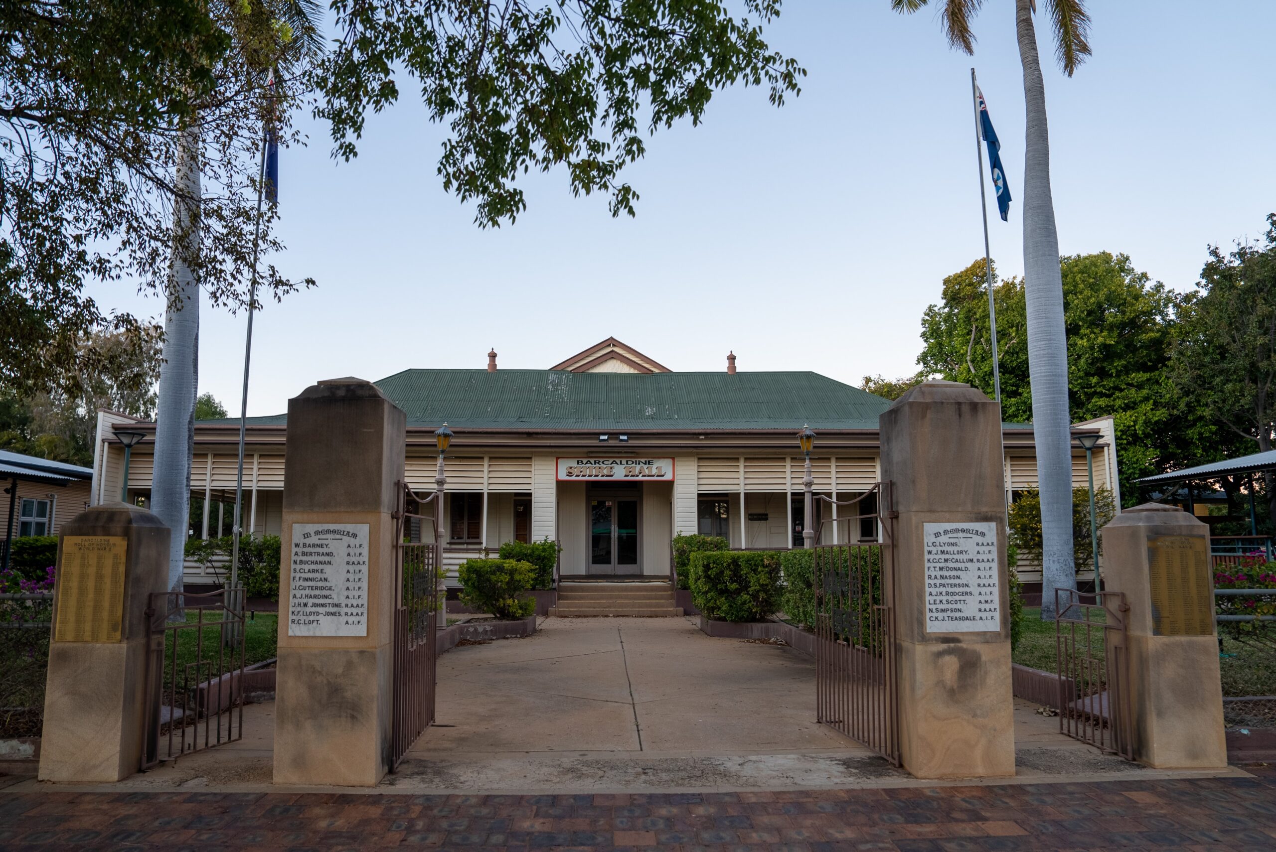 Barcaldine Shire Hall - Newsreel