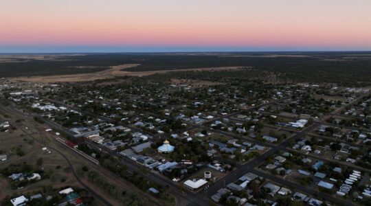 The Queensland town of Barcaldine - Newsreel