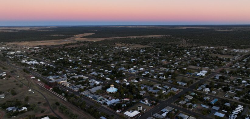The Queensland town of Barcaldine - Newsreel