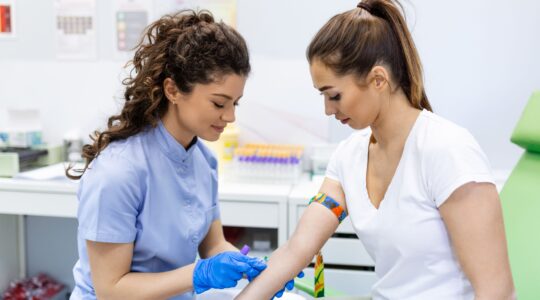 Blood test. | Newsreel