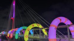 Brisbane Festival Walk This Way installation. | Newsreel