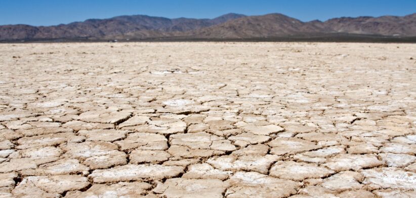 Cracked land. | Newsreel