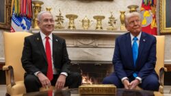 United Stated President Donald Trump and Israeli Prime Minister Benjamin Netanyahu at the White House. | Newsreel