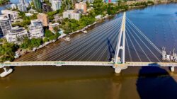 Kangaroo Point bridge. | Newsreel