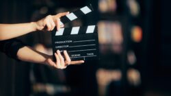 Movie Clapper board. | Newsreel