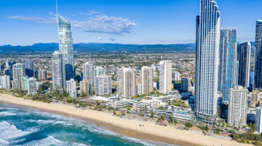 Paradise Centre and Novotel Surfers Paradise. | Newsreel