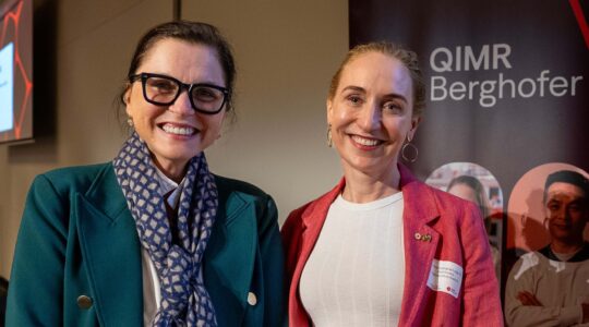QIMR Berghofer Director and CEO Professor Fabienne Mackay said Georgina Professor Long