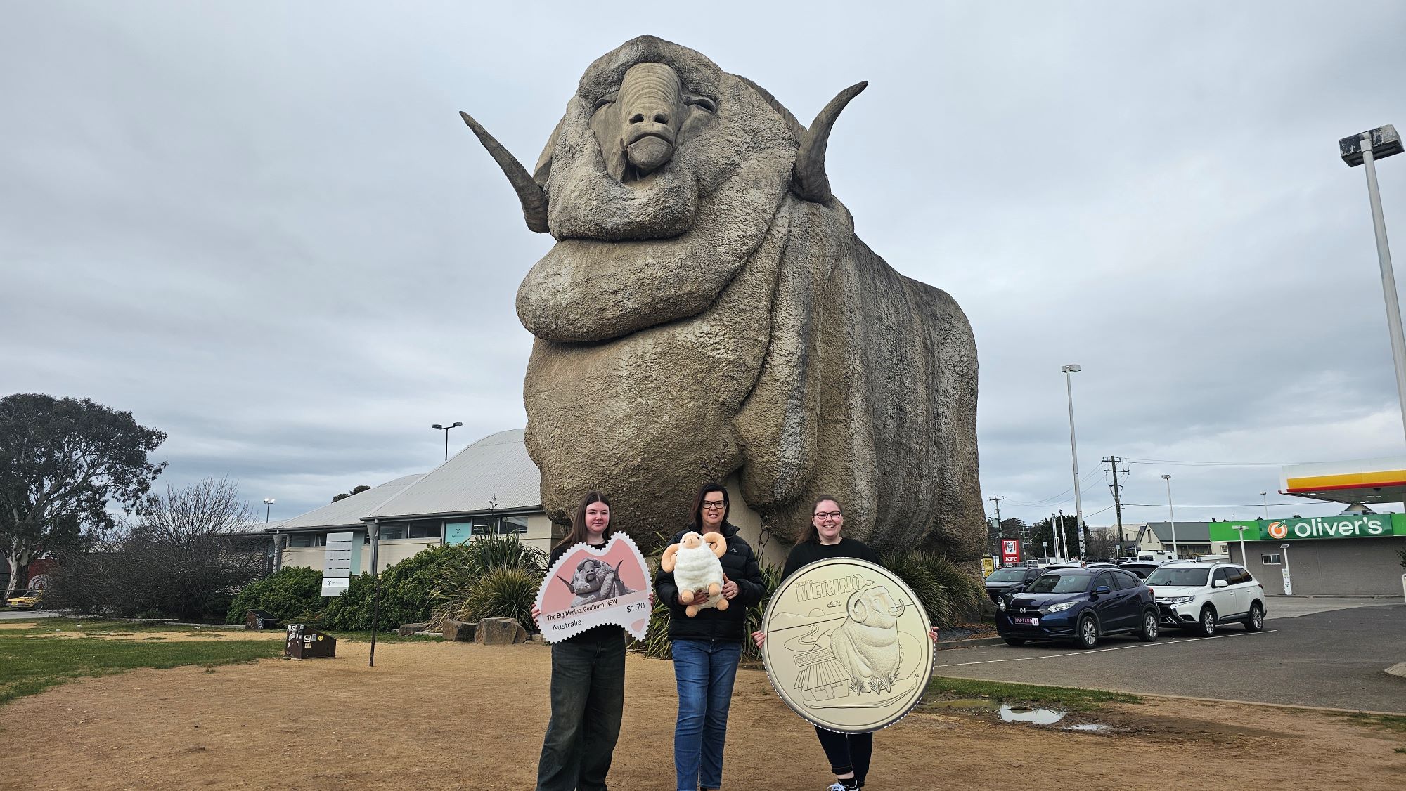 The Big Merino, New South Wales, Australia.
