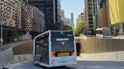 Adelaide Street bus tunnel, Brisbane. | Newsreel