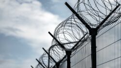 Prison fence. | Newsreel