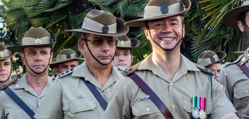 Australian soldiers. | Newsreel