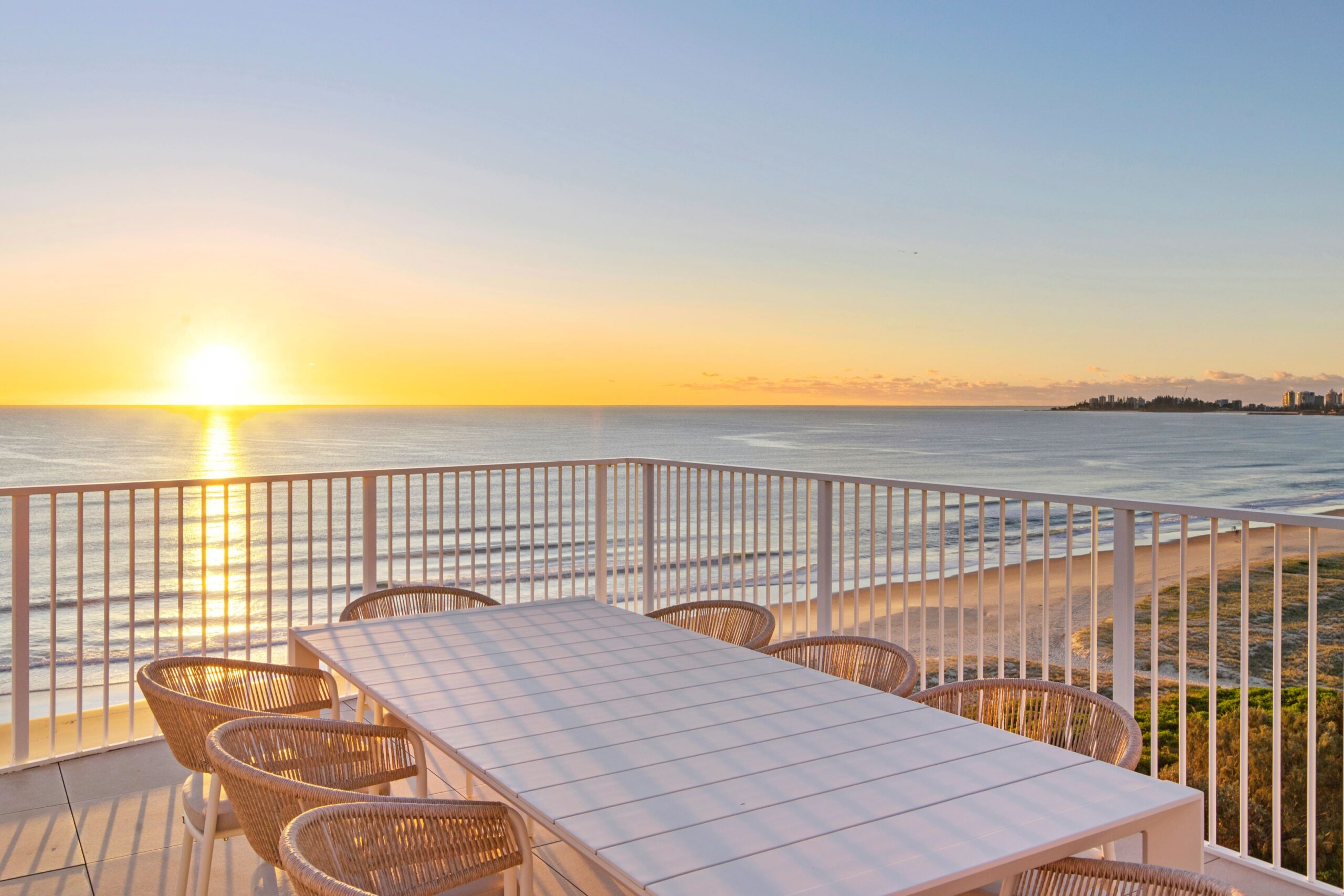 A beachfront penthouse at 309 Golden Four Drive, Bilinga, goes to auction on October 17.