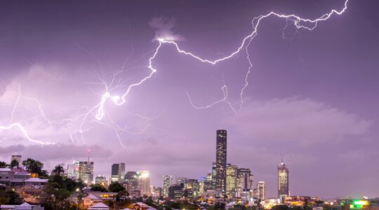 Storm in Brisbane. | Newsreel