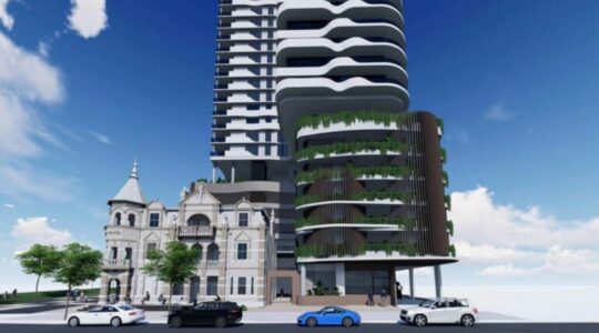New plans to restore Broadway alongside 24-storey project