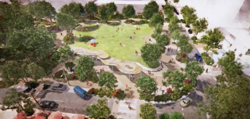 Artist's impression Caloundra town square. | Newsreel