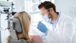 Dentist and patient. | Newsreel