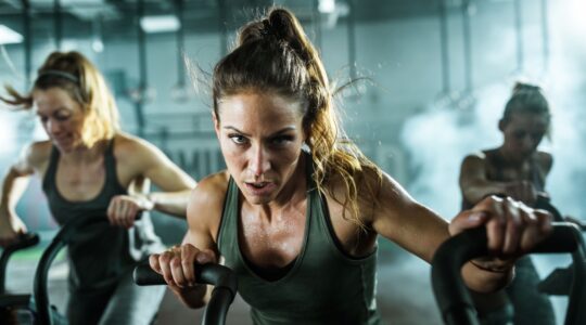 Women exercising. | Newsreel