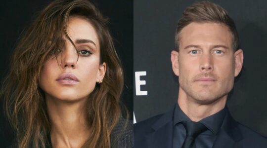 Jessica Alba and Tom Hopper film The Mark on Gold Coast