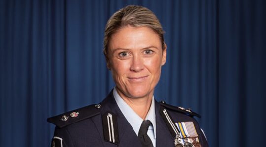 Australian Federal Police Commissioner Krissy Barrett. | Newsreel
