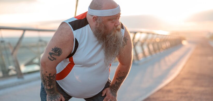Obese man. | Newsreel