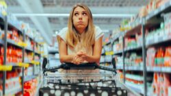 Frustrated supermarket shopper. | Newsreel