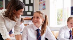 Teacher and student. | Newsreel