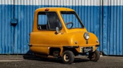 A 1964 Peel P50 microcar. | Newsreel