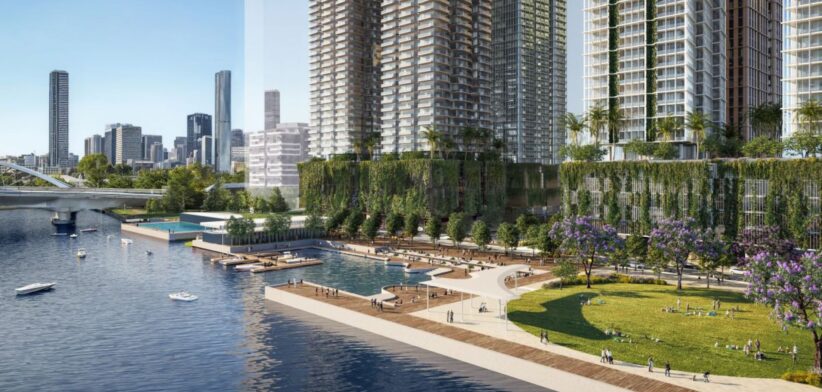 Artist's impression Visy site, South Brisbane. | Newsreel