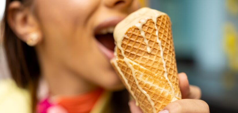 ice cream cone Free mixer