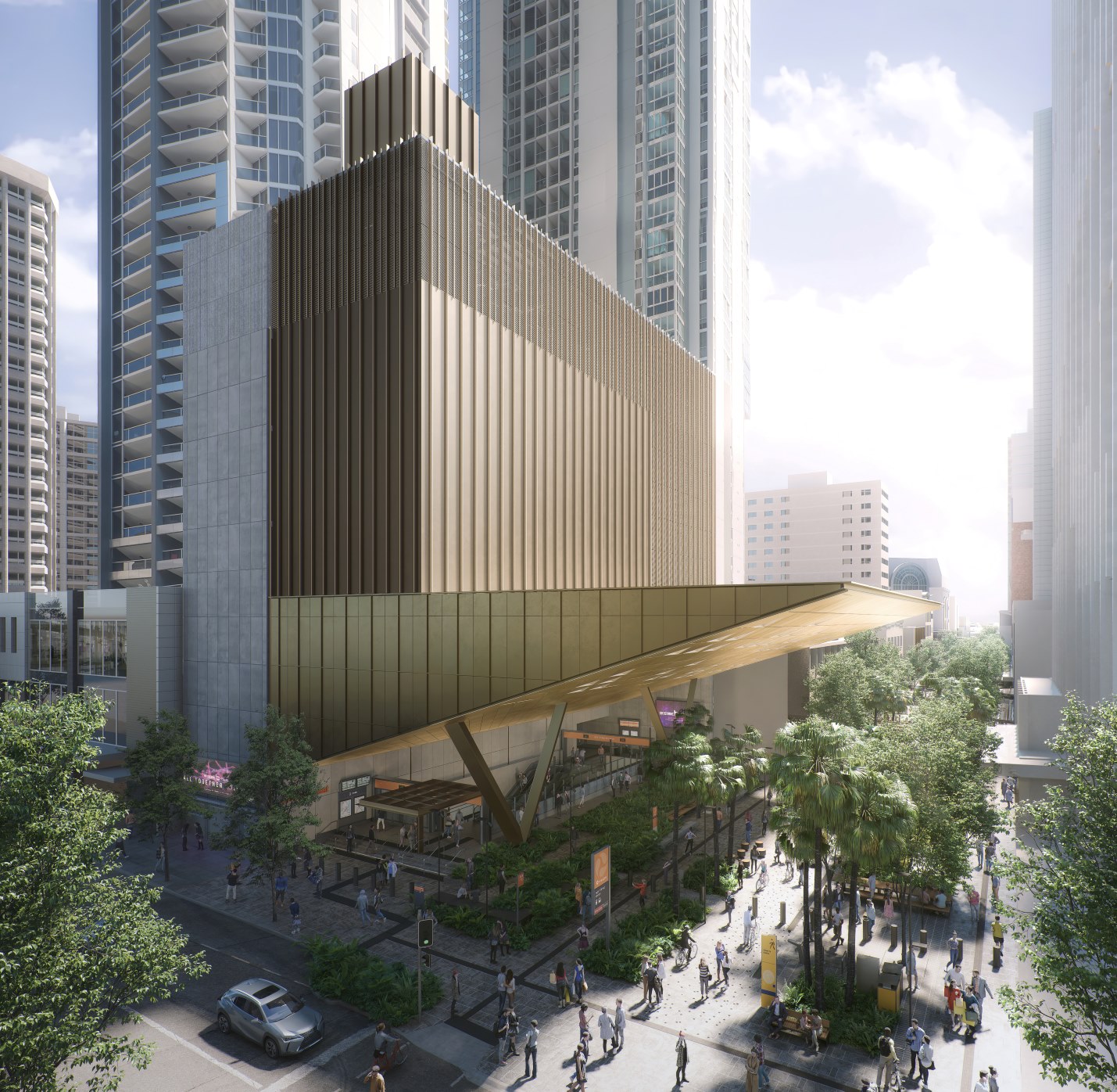 1. Albert Street station render